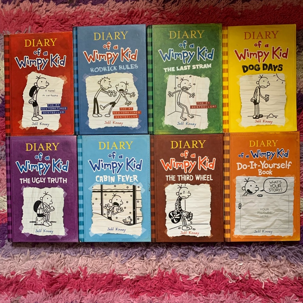 Diary of a wimpy kid book bundle
